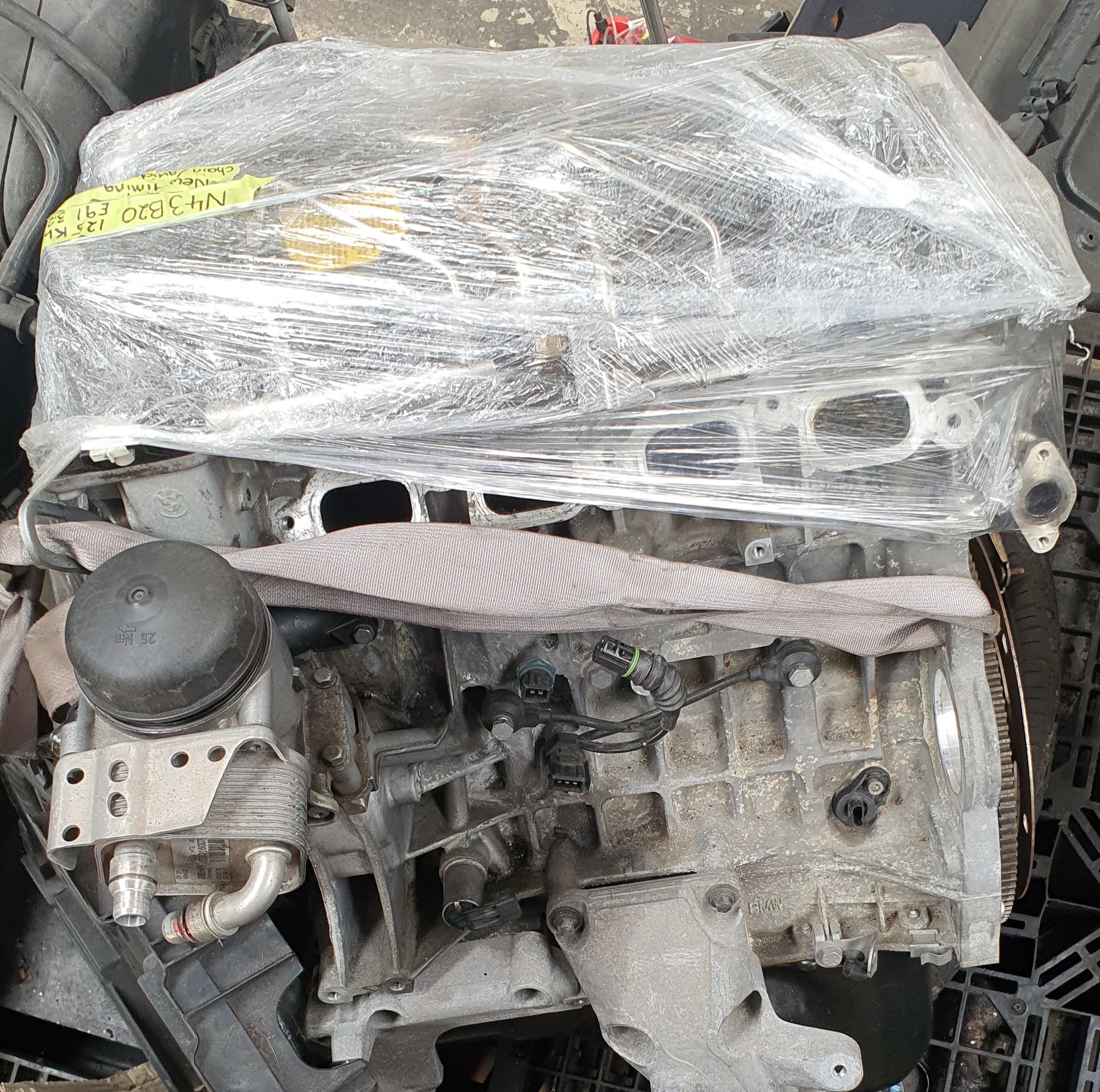 BMW E91 N43B20 Engine